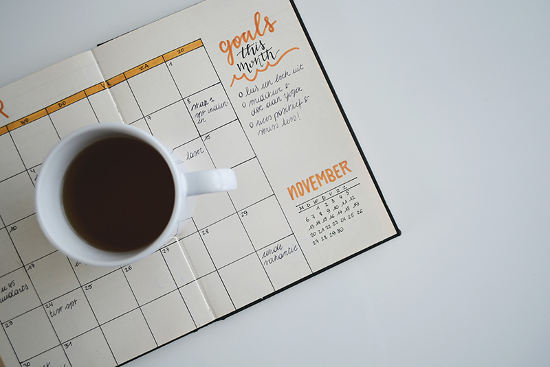 Calendario novembre