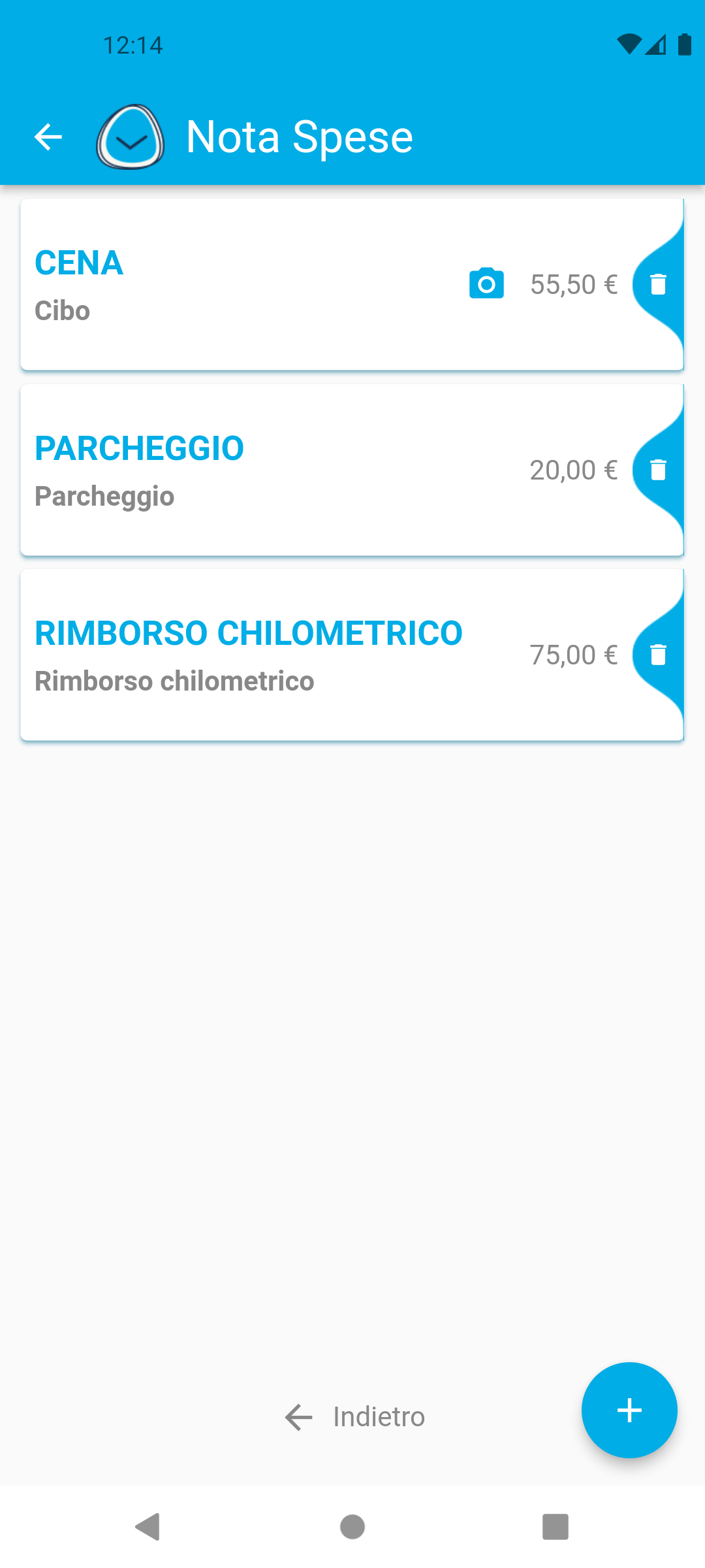 Rimborso chilometrico